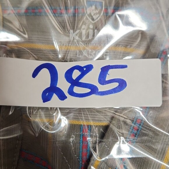 Kuhl Shirt Mens Large Gray Striped Short Sleeve Casual Hiking Outdoor Walking - Picture 10 of 10